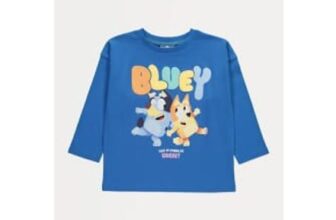 Bluey Blue Long Sleeve T-Shirt Price
