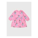 Bluey Girls Pink Sweater Dress 2-3 Years Matalan