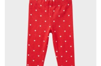 Boden Baby Red Hearts Leggings