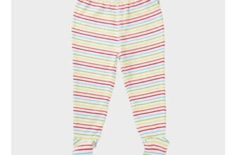Boden Baby Thin Stripe Leggings