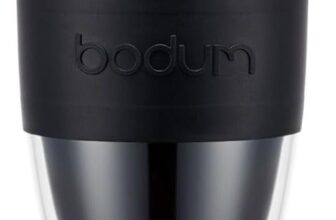 Bodum 11889-01S Travel Mug, Black, 1 Count (Pack of 1)