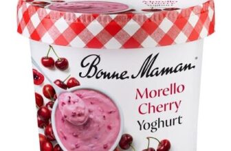 Bonne Maman Morello Cherry Yoghurt