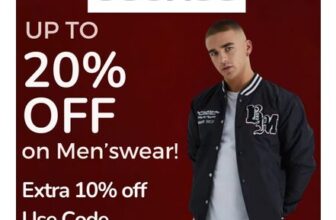Boohoo Menswear Sale – Upto 20% off and Extra 10% off with Code EXTRA