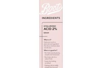Boots Ingredients Hyaluronic Acid Serum 2% 30ml