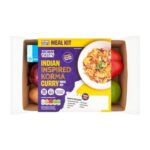Born Tasty Indian Inspired Korma Curry Meal Kit 1000g