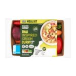 Born Tasty Thai Inspired Green Curry Meal Kit 930g