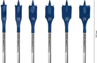Bosch 6X Expert Self Cut Speed Spade Drill Bit Set