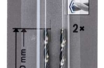 Bosch Accessories Professional 2-piece PointTeQ HSS Twist Drill Bit (for Metal, 2.6 x 30 x 57 mm, Accessories for Drill Driver)