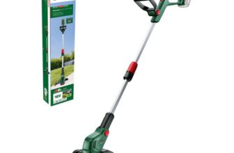 Bosch Cordless Grass Trimmer UniversalGrassCut 18V-26-500 (for Grass Cutting and Edge Trimming Charging Time: 65 mins Cutting Diameter