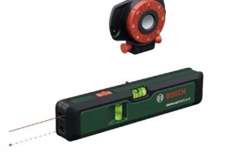 Bosch Laser Spirit Level Universal Wall Level 3-in-1 Tool