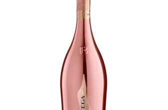Bottega Rose Gold Pinot Nero Brut Rose Sparkling Wine – 750 ml (Pack of 6)