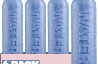 Bottle Up Reusable BPA Free Water Bottle 500ml (6 Pack) Prefilled With Pure Still Water