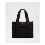 Boxy Tote Bag 10L Faux Shearling Trims