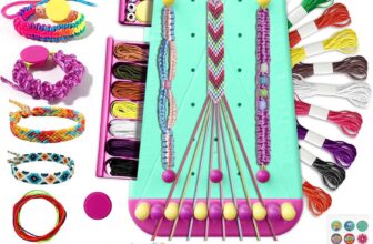 Bracelet Making Kit, SiumPklay Friendship Bracelet Making Kit for GirlsCraft Kits for Kids 5-12 DIY Bead & Bracelet Maker Machine with Tools Creative Gifts for 7-12 Age Girls for Birthday Christmas