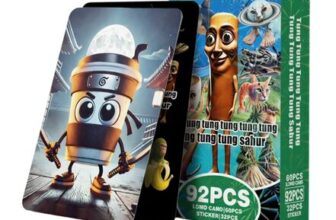 Brainrot 92-Piece Set: 60 Cards, 32 Stickers, Italian Edition