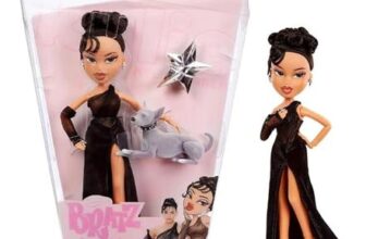 Bratz X Kylie Jenner Night Fashion Doll with Gown, Black