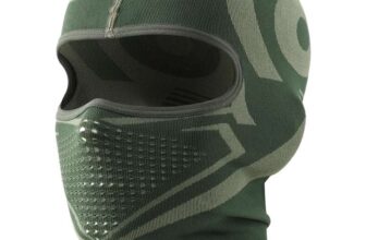 Breathable Balaclava Ski Mask for Men Riding Racing Snowboard Cycling (Green) 40% Off At Checkout Sold By Amazon Haul Global