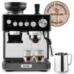 Breville Barista Sense Espresso Machine VCF187, Bean to Cup Coffee Maker with Integrated Coffee Grinder and Milk Frother