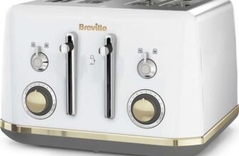 Breville Mostra VTT937 4-Slice Toaster – White With Code – Free C&C
