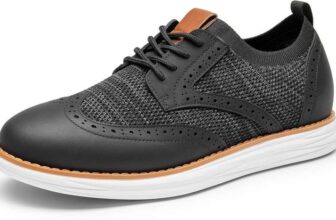 Bruno Marc Mens Mesh Oxfords Lace-up Lightweight Casual Shoes ( 2 colours to choose From) Dispatches from Amazon Sold by dreampairsEU