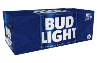 Bud Light Beer Cans 18 x 440ml