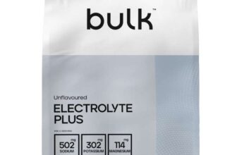 Bulk Electrolyte Plus, Unflavoured, 186g, 60 Servings, Replenishes Electrolytes, Boosts Hydration, Vegan-Friendly