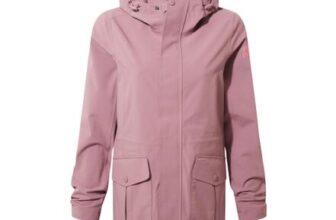 Burradon Womens Waterproof Jacket – Mauve