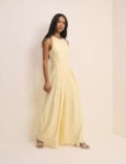 Butter Yellow Wide Leg Reign Jumpsuit – w/Code