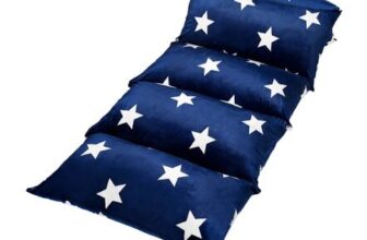 Butterfly Craze Floor Pillow Case Star Navy Queen