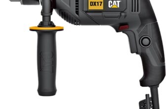 CAT DX17 Impact Drill 750W 13mm 3000 RPM 48000 BPM 3-in-1 Drill Hammer Screwdriver 30mm Wood 16mm Masonry Variable Speed Lock-On Depth Gauge Included
