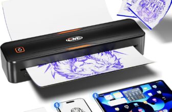 CNC Wireless Tattoo Machine with 3600mAh Dual Batteries Adjustable 7 Strokes 2.4-4.2mm Rotary Pen LED Display Brushless Motor Tattoo Gun for Tattoo Artists Supply Black CNC-M2-E400-1