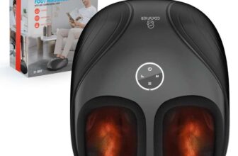 COMFIER Foot Massager Machine with Heat, Shiatsu Foot Massagers for Pain and Circulation