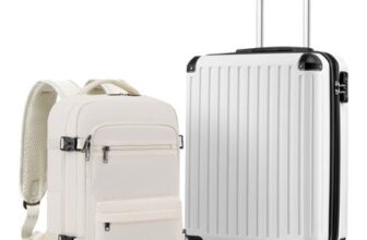 COOLIFE Cabin Suitcase 55X40X20cm 20L Cabin Backpack(40X25X20cm)