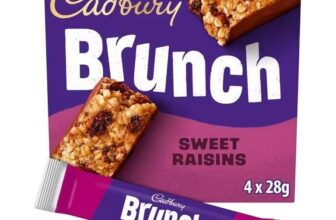 Cadbury Brunch 4x28g – Oats Raisin Chocolate/ Oats Peanut / Dark Chocolate/ Oats Chocolate