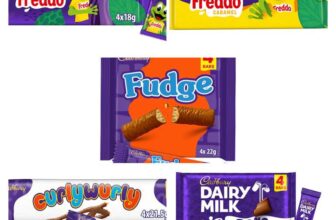 Cadbury Dairy Milk 4 Pack Freddo / Caramel Freddo / Curly Wurly / Little Bars – Clubcard Price