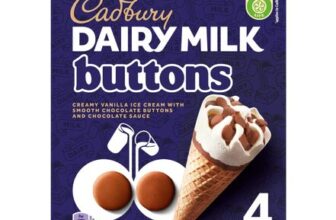 Cadbury Dairy Milk Buttons 4 X 100ml (400ml)