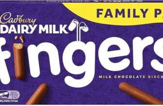 Cadbury Dairy Milk Fingers Milk Chocolate Biscuits, Family Pack 189g – £1.42 / £1.27 S&S