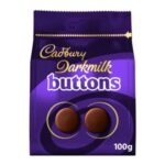 Cadbury Darkmilk Chocolate Buttons Bag 100g