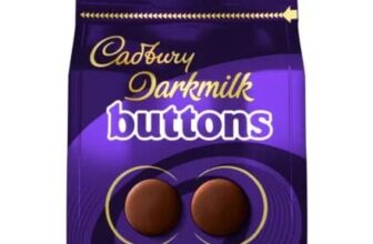 Cadbury Darkmilk Chocolate Buttons Bag 100g