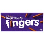 Cadbury Fingers Milk Chocolate – White or Salted Caramel 114g Nectar Price