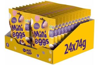 Cadbury Mini Eggs Chocolate Bag 74g (Box of 24)