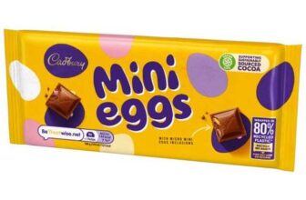 Cadbury Mini Eggs Chocolate Bar 110g