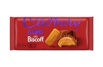Cadbury & More Biscoff Chocolate Bar 195g