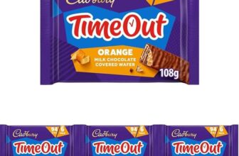Cadbury Timeout Orange Milk Chocolate Covered Wafer – 24 x 18g – £3.80 S&S