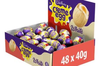 Cadbury White Chocolate Creme Egg 40g (Box of 48)