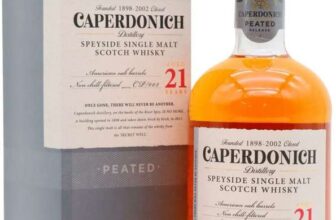 Caperdonich (Silent) 21 Year Old Secret Speyside Peated Single Malt Scotch Whisky 70cl 48%