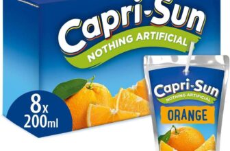 Capri-Sun Orange Kids Juice Drink (8 x 200ml) (£1.80/ £1.70 S&S)
