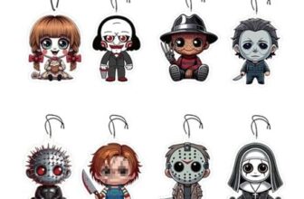 Car Air Fresheners Horror Movie Merchandise 8 Pack