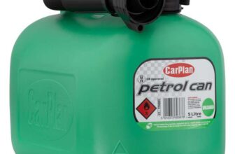 CarPlan TPH005 5L Unleaded Petrol Can, Green