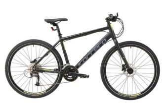 Carrera Subway 2 Mens Hybrid Bike – Black – S, M, L, XL Frames – Free C&C